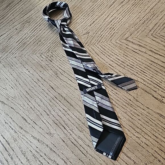 Black and silver tie DKNY - Picture 4 of 6
